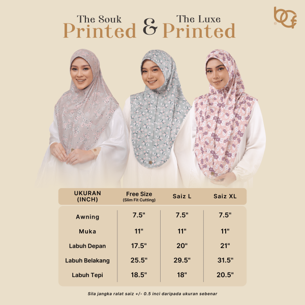 The Souk Printed Serenade ( Size XL )